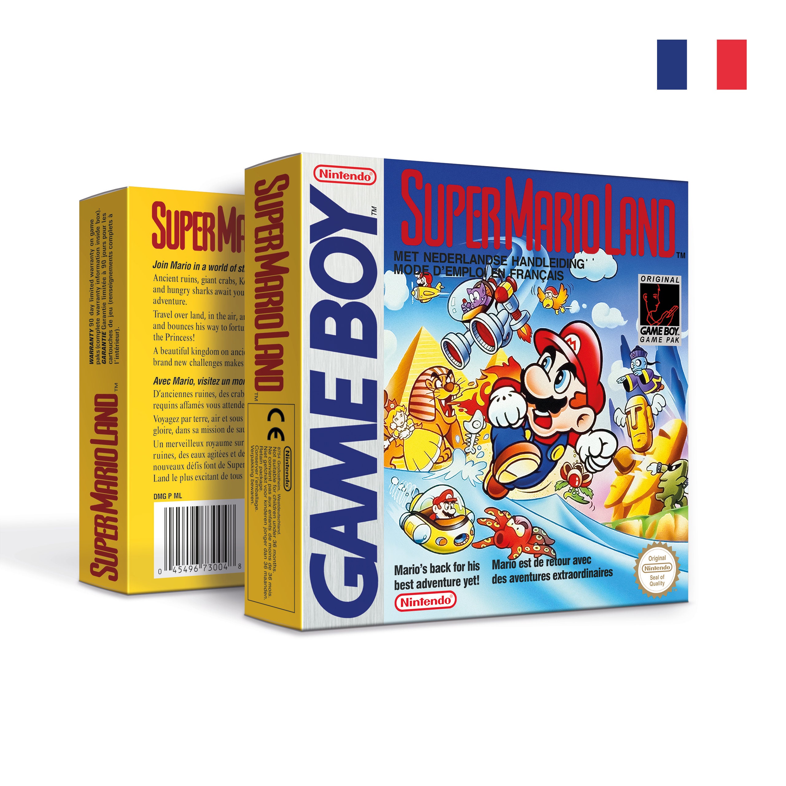 Super Mario Land Box for Game Boy Nintendo - 3 Regions - HQ