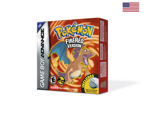 Pokemon FireRed Version Nintendo Game Boy Advance GBA Authentic Fire Red  Gameboy