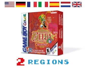 トアルドジュイ風ラウンドBOX The Legend of Zelda Link's Awakening DX - GameBoy Color