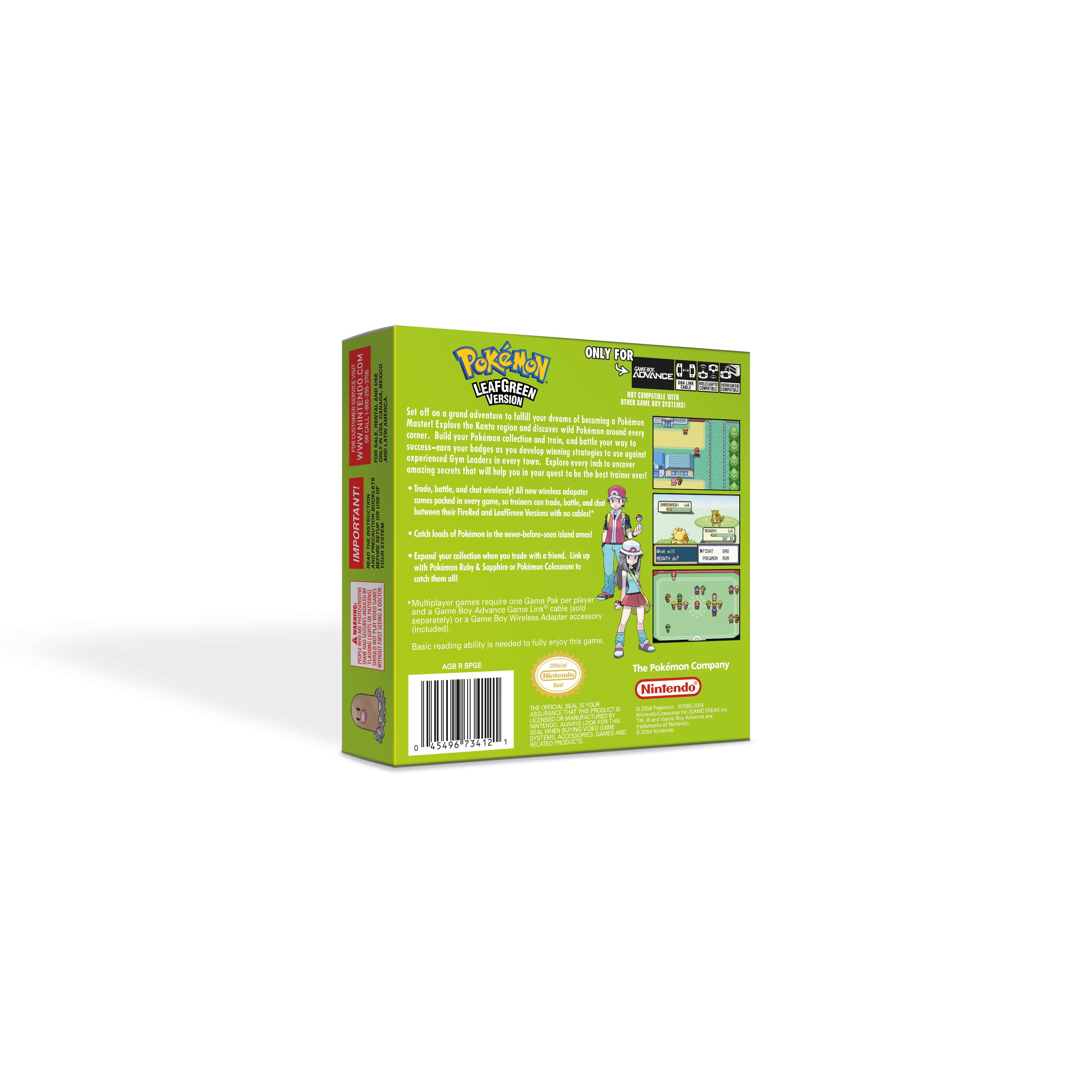 Amazon.com: Pokemon Leaf Green Version : Video Games