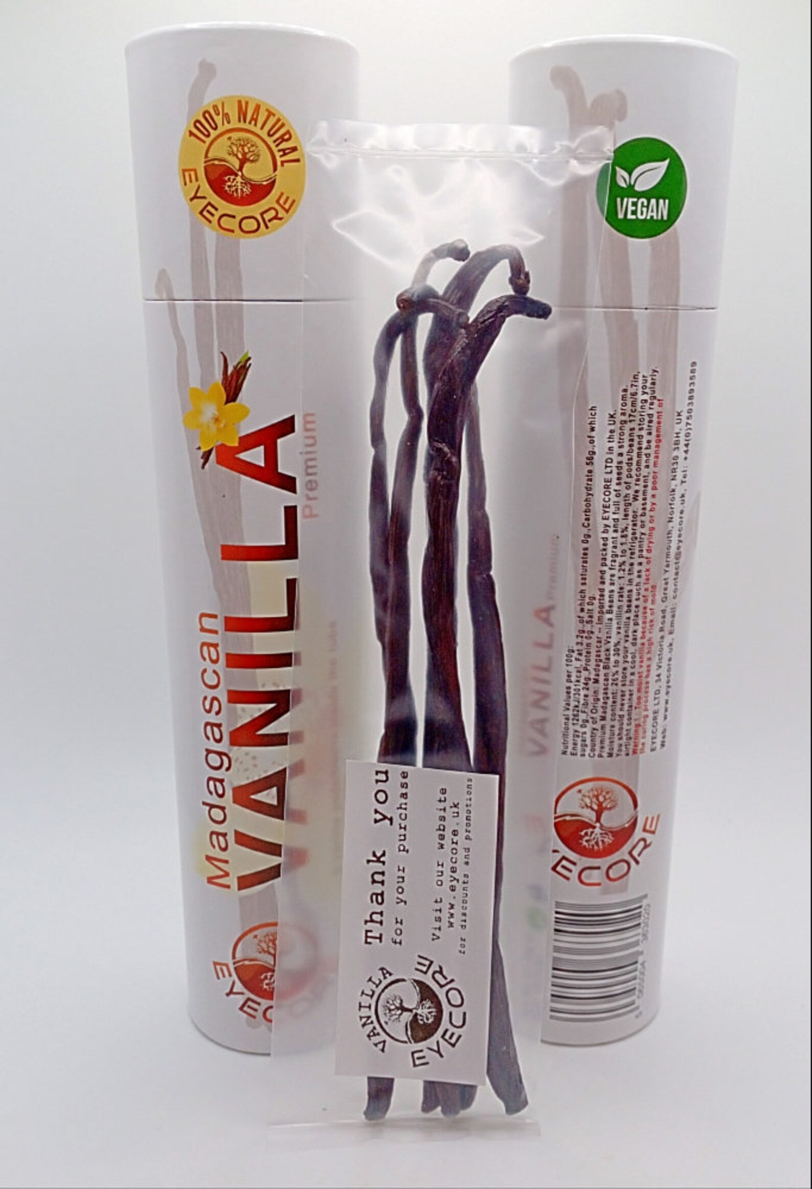 5 Gourmet TK Vanilla Pods Madagascan Bourbon Beans PREMIUM VEGAN Etsy UK