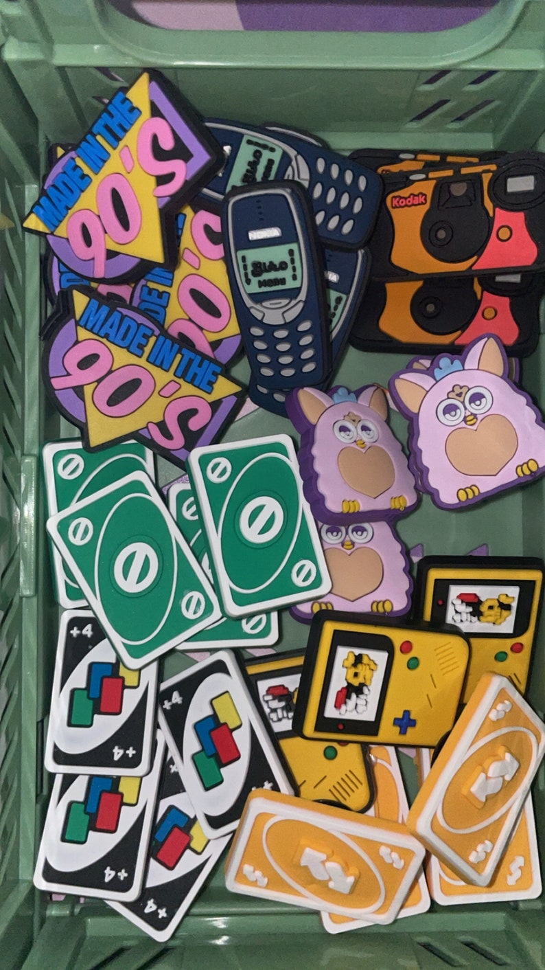 Throwback Croc Charms Lava Lamp Charm Furby Croc Charms Nokia Charm