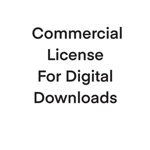 Commercial License for Made by Kylee Digital Download