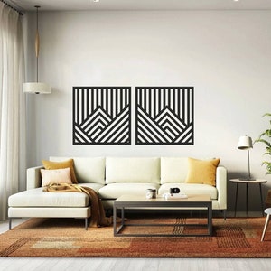 Wood Wall Art, Geometric Wood Wall Art Mountain, Large Wood Wall Panels, Modern Wood Wall Art Large, Mountain Wall Art, Wooden Wall Decor