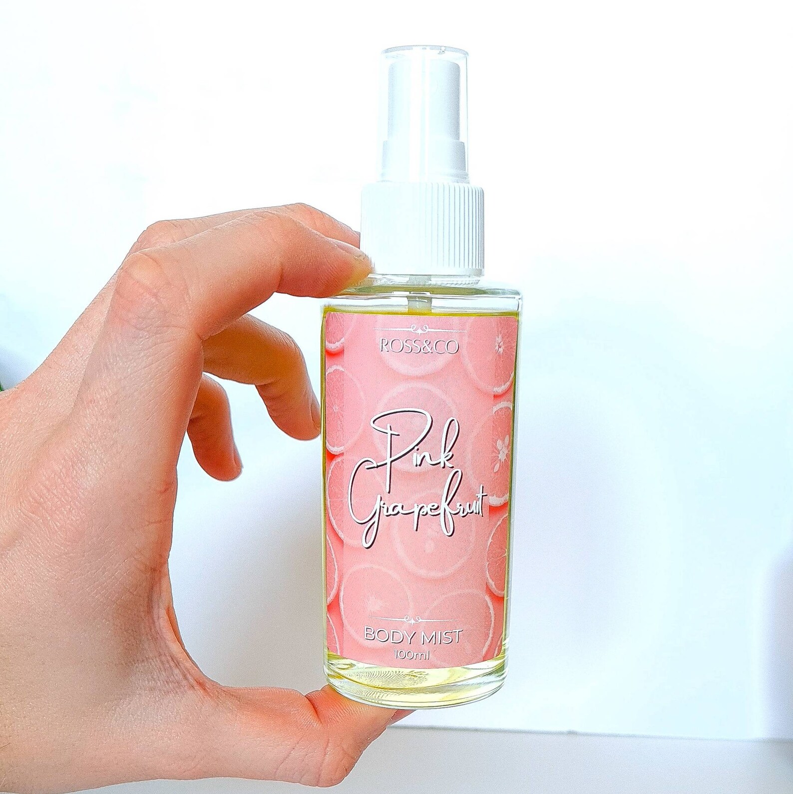 Pink Grapefruit Body Mist Refreshing Mist Tropical Scent Etsy