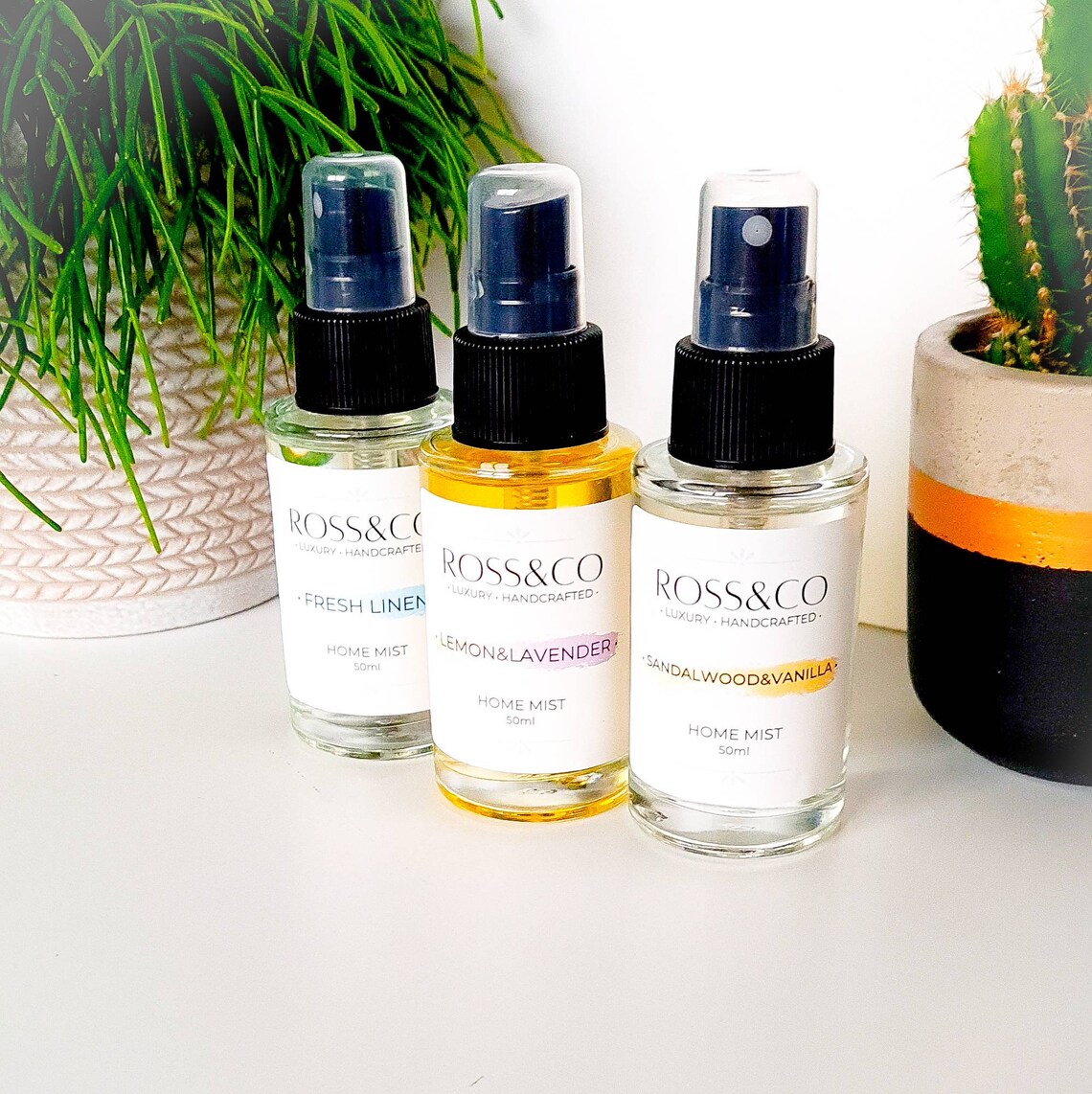 Sandalwood & Vanilla Home Mist Fragrance Vanilla Room Spray Etsy