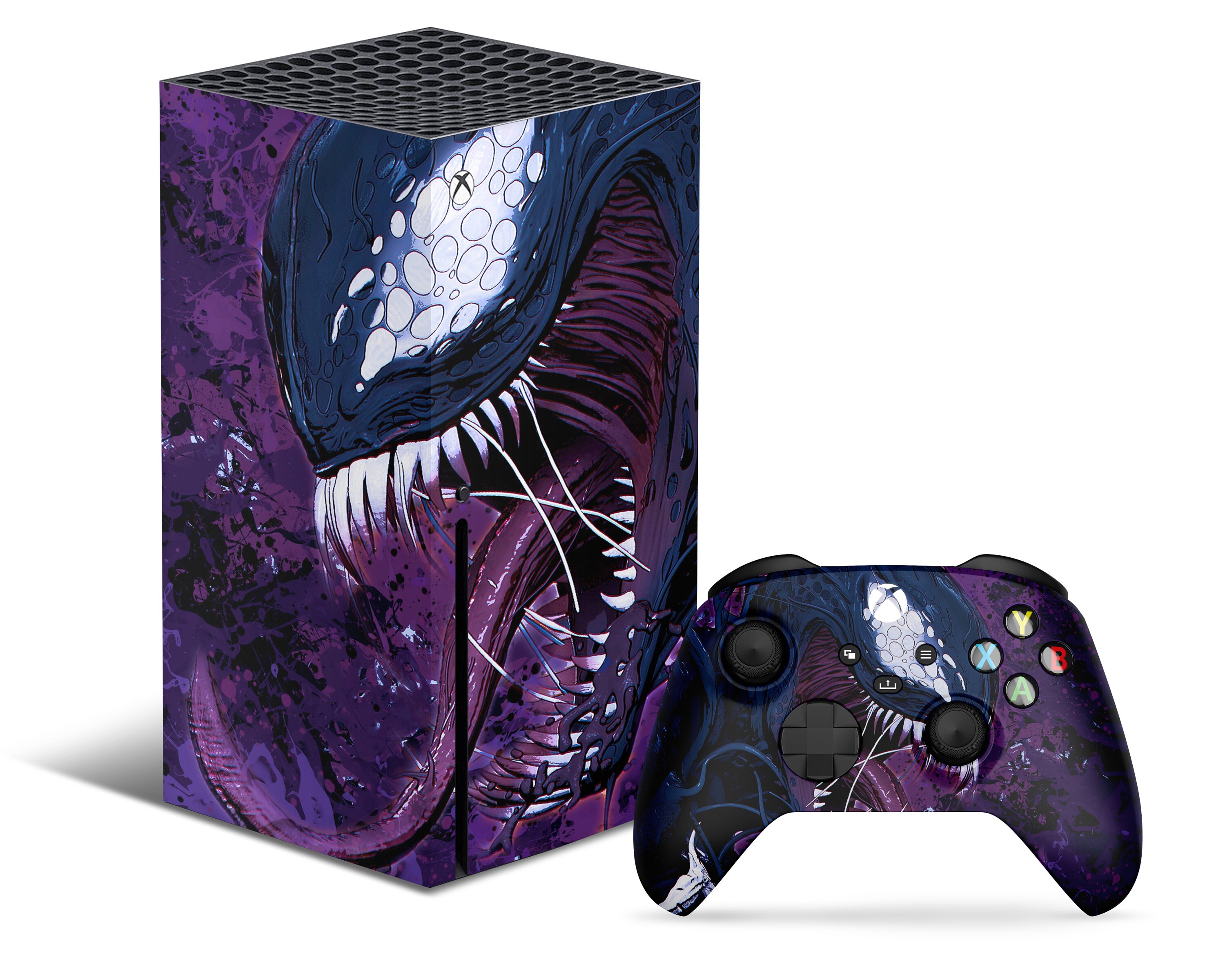 God Of War Design For Xbox Series S Skin Sticker Cover For Xbox series s  Console and 2 Controllers