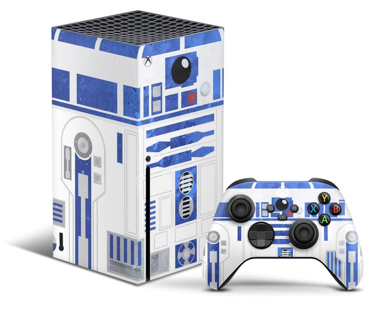 R2D2 Xbox Series X Skin Classic Gaming Star Wars Scifi Xbox Etsy