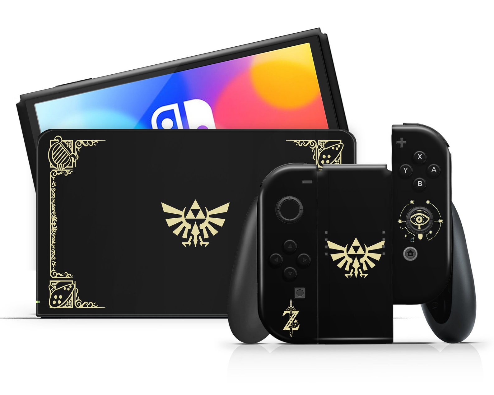 Legend of Zelda Nintendo Switch Skin OLED Skin 25th Etsy