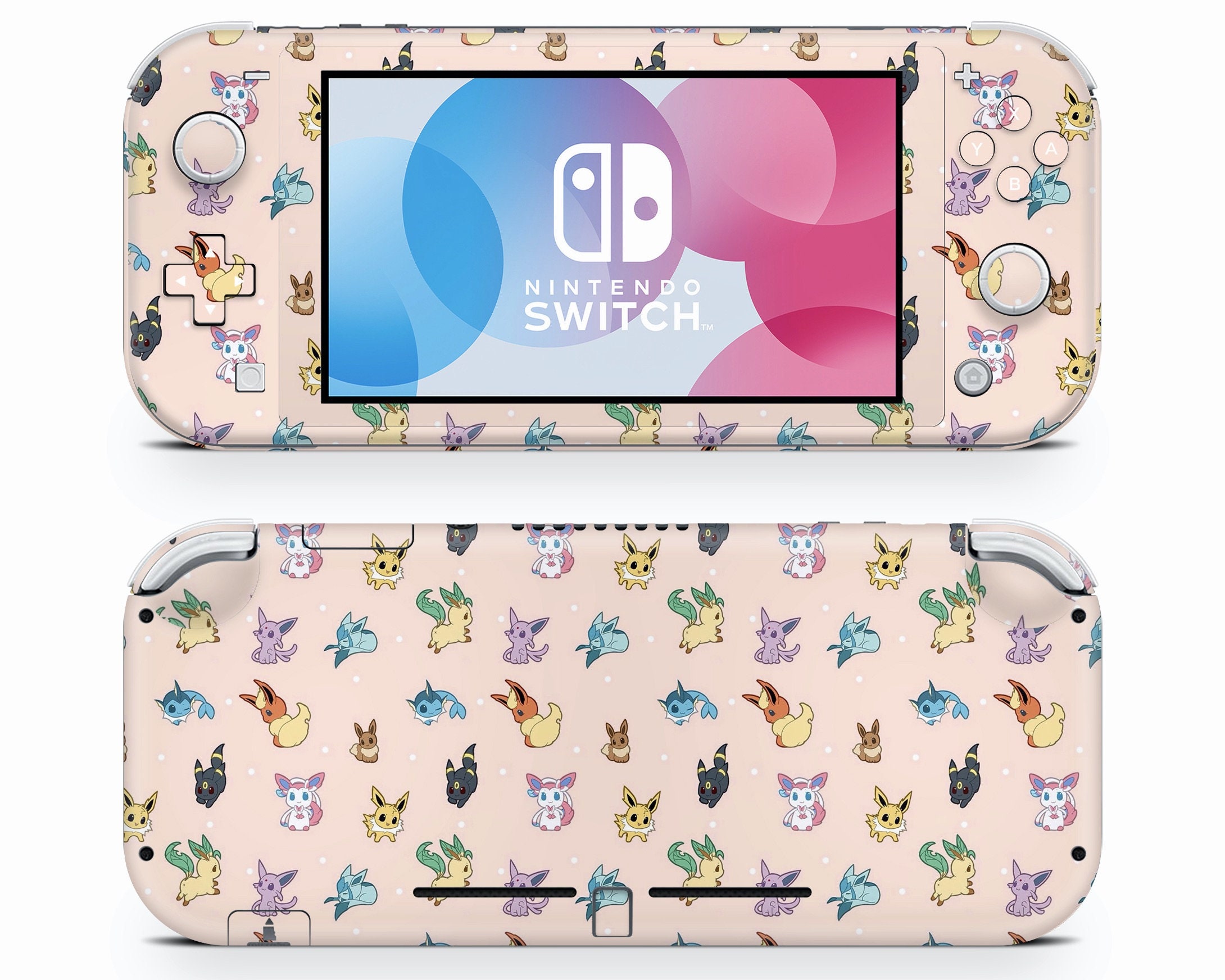 Pokemon Eevee Evolution Nintendo Switch Lite Skin Pokemon Go | Etsy ...