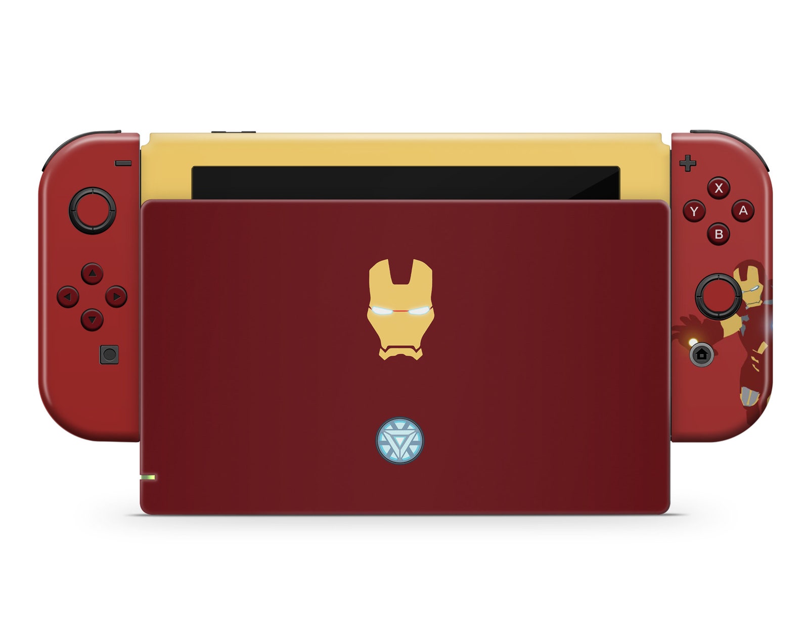 Iron Man Nintendo Switch Skin Tony Stark Avengers Infinity Etsy