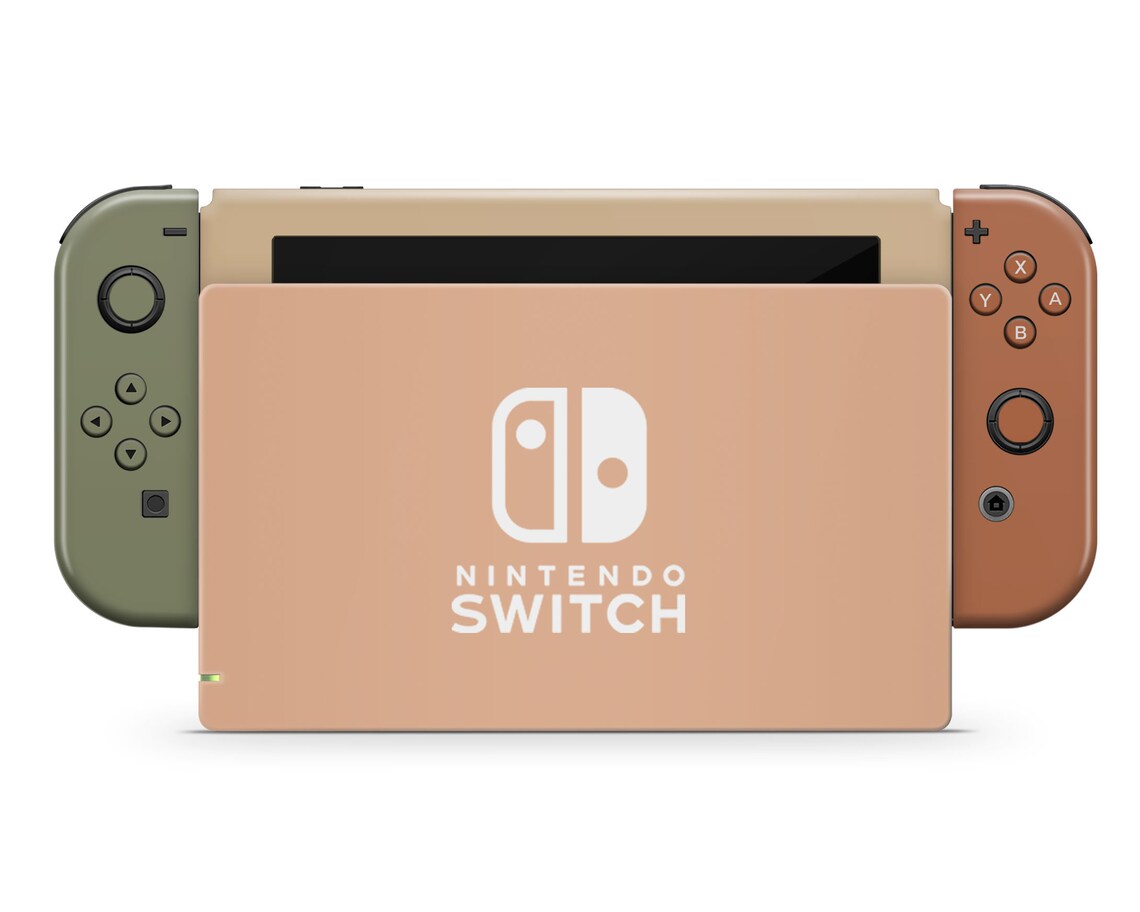 Tuscan Summer Nintendo Switch Skin Terracota Olive Clay Beige Etsy