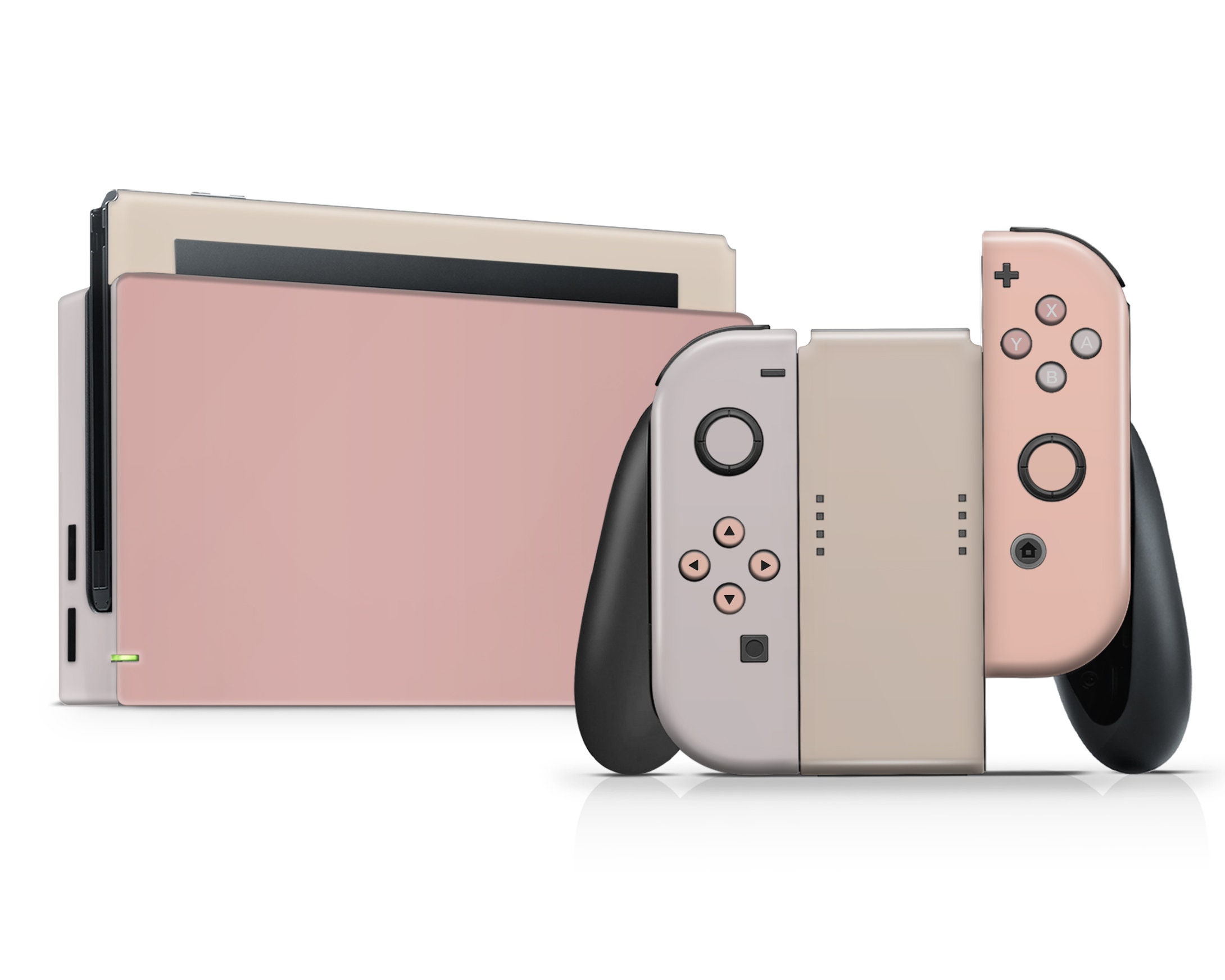 Ceramic Rose Nintendo Switch Skin Pink Nude Pastels Colorwave Etsy UK