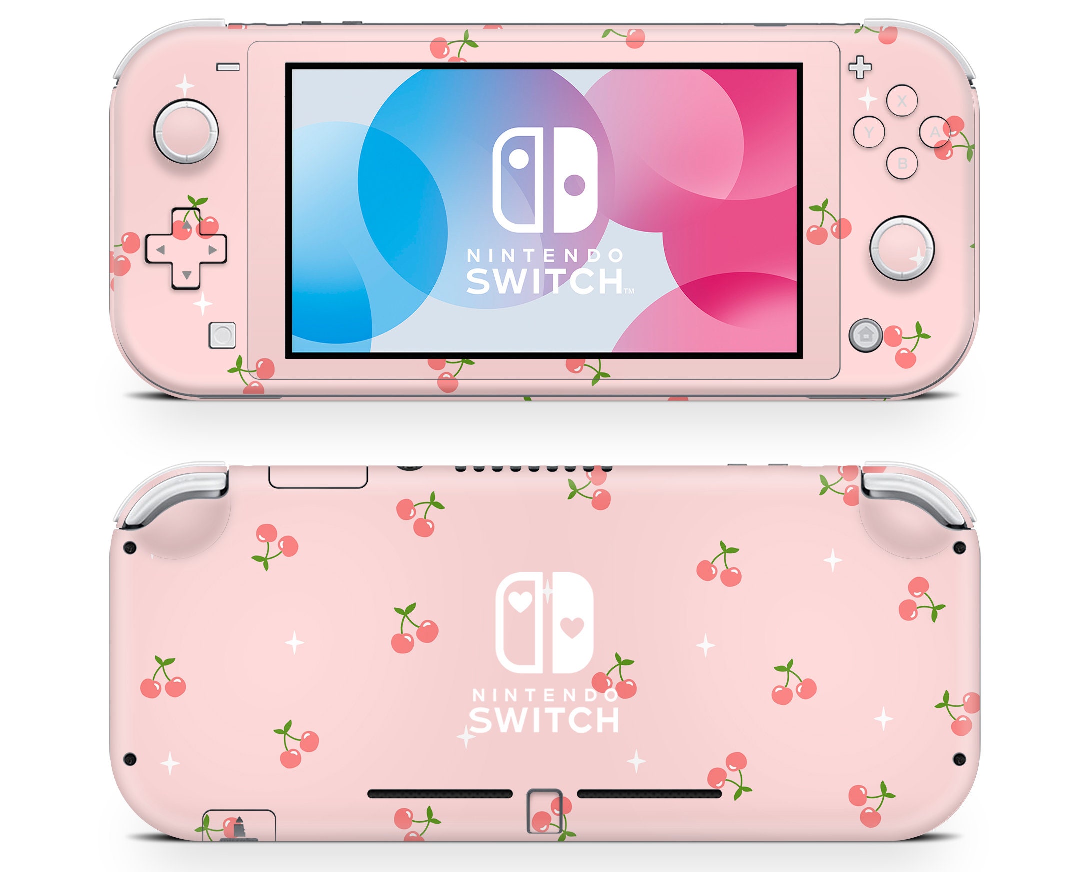 Kirsche Nintendo Switch Lite Skin Rosa Pastell Nintendo - Etsy.de