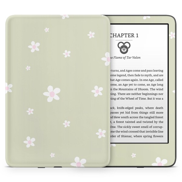 Sage Green Kindle Decal Etsy