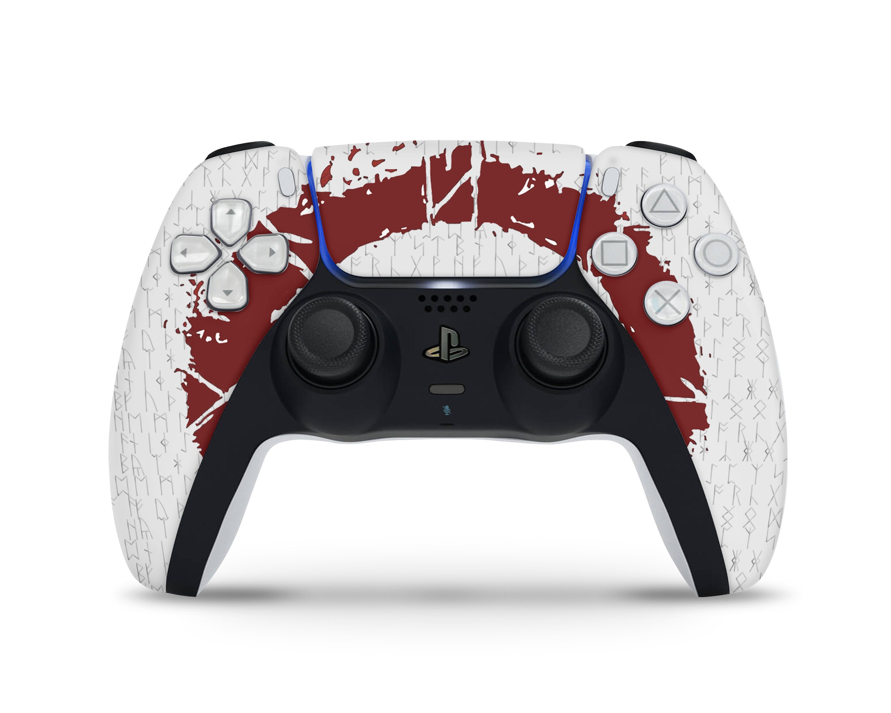 KIT Capa Case e Skin PS5 Controle - God Of War Ragnarok - Pop Arte