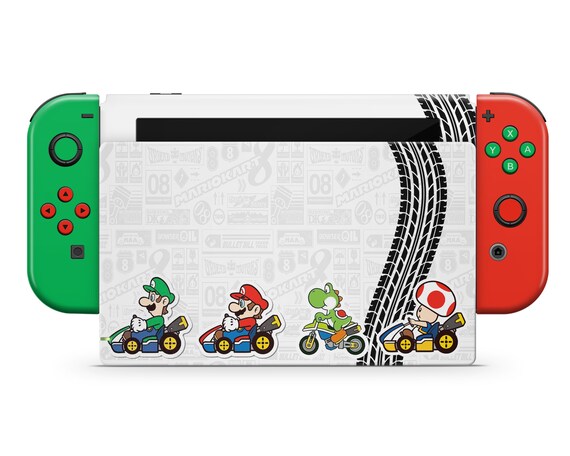 Mario Kart Nintendo Switch Skin Super Mario Bros Yoshi Toad 