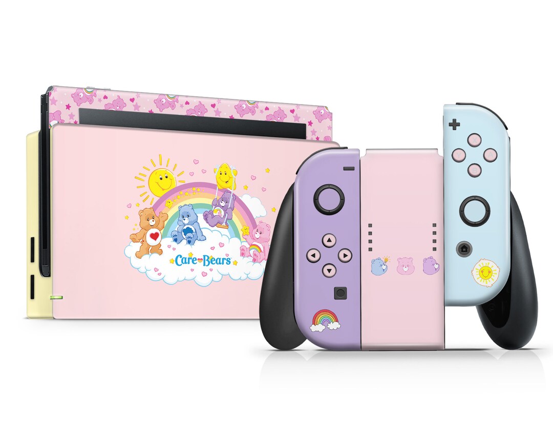 Care Bears Nintendo Switch Skin Cute Pastel Pink Purple Etsy 日本 Care Bears Nintendo Switch Skin Cute Pastel Pink Purple Etsy 日本