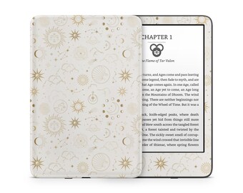 Constellation Stargazing Day Kindle Skin, Space Cosmos Ethereal Galaxy Astrology, Custom Amazon Kindle eBook Decal Wrap eReader 3M Vinyl