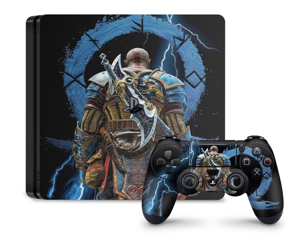 God of War PS5 Controller & Console Skin Kratos Ragnarok 