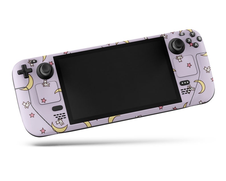 Sailor Moon Steam Deck Skin Kawaii Pastel Purple 90s Etsy UK