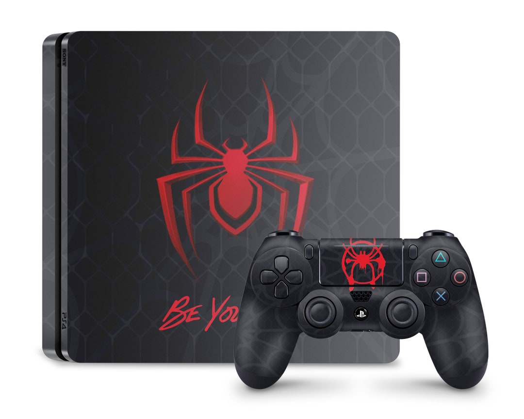 Spiderman Miles PS4 Skin Be Yourself - Etsy