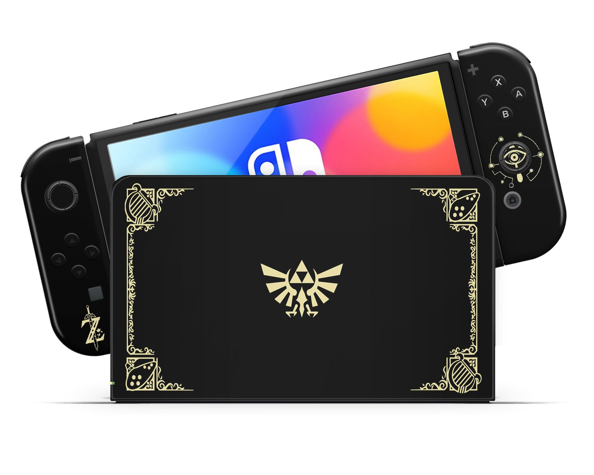 Legend Of Zelda Nintendo Switch Skin Oled Skin 25th Etsy Australia