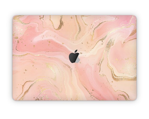 Cerveza inglesa ~ lado Enriquecer Ethereal Peach Rose Gold Pink Marble MacBook Pro Skin MacBook - Etsy España