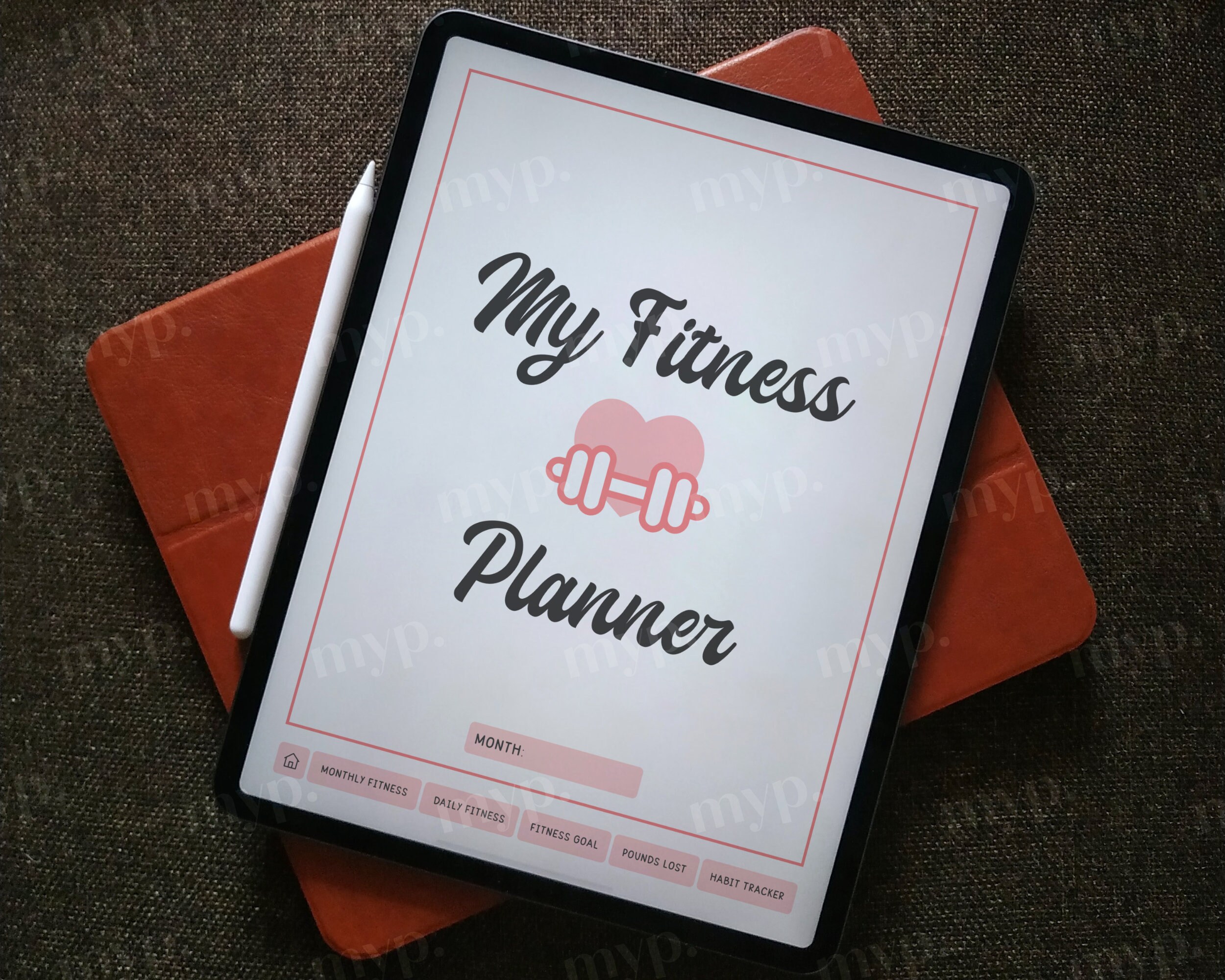 DIGITAL Fitness Planner for Goodnotes Fitness Planner for Etsy