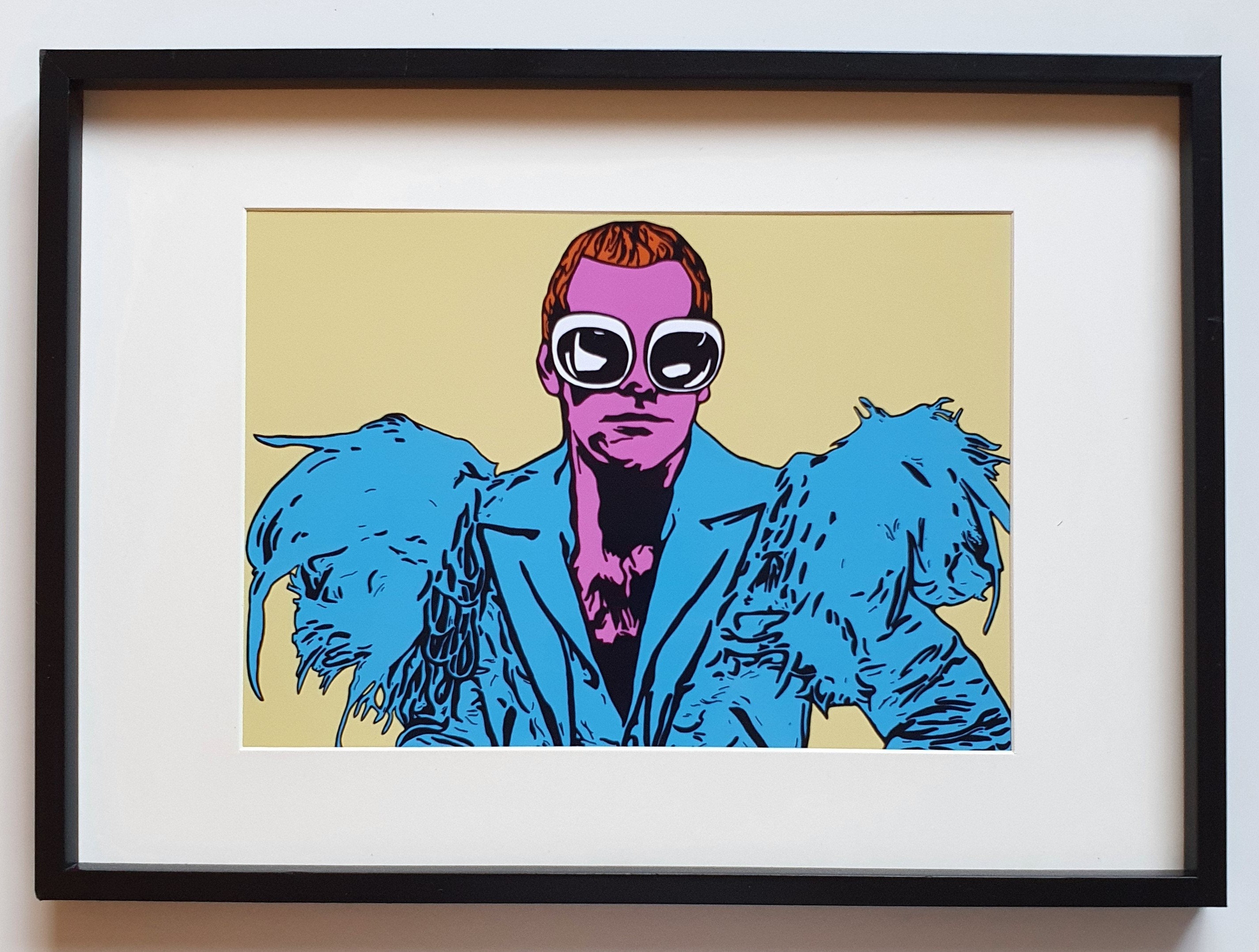 Elton John Inspired Nail Art - wide 2