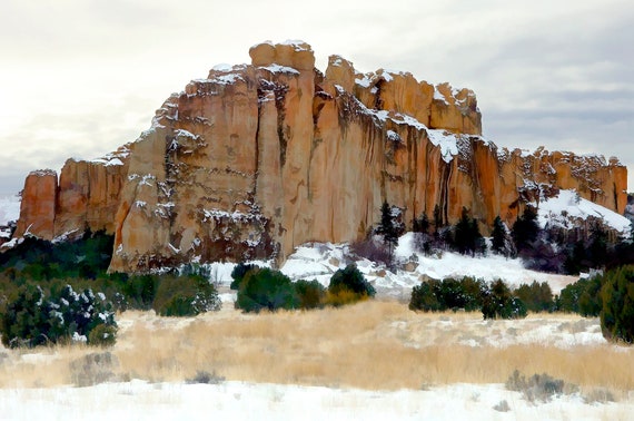 El Morro Rock National Monument, New Mexico