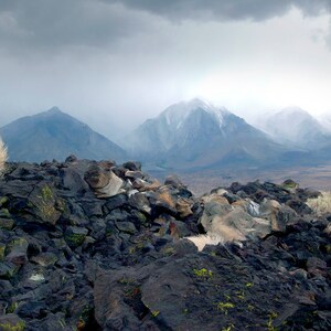 Badlands of Inyo County, CA.