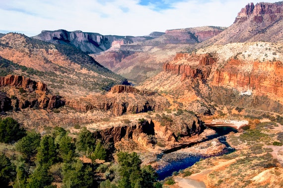 Salt River canyon, Arizona and Apache Nation.