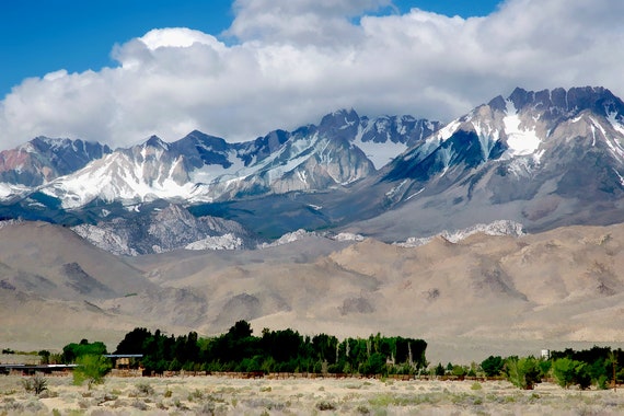 Mt. Whitney and Alabama Hills near Lone Pine, CA.