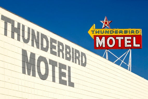 Thunderbird Motel in Bishop, CA.