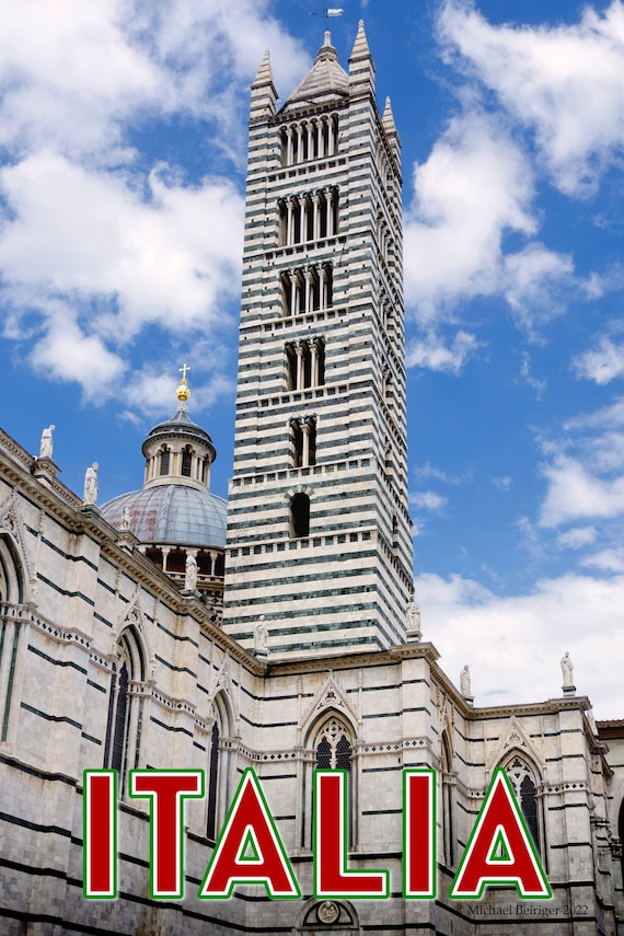 Poster of Cathedral of Santa Maria, Siena, Italy