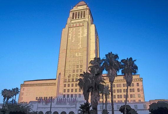 Los Angeles City Hall.