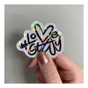 Stray Kids #LoveStay Holographic Sticker