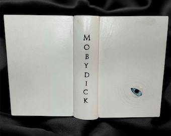 Moby Dick d'Herman Melville, relié cuir
