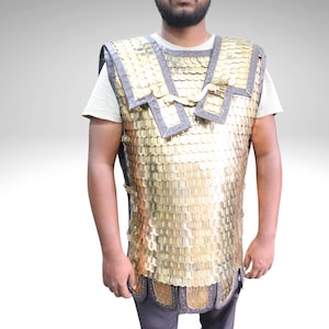 Brass Scale Lorica Squamata, (Scale Armor)/ Roman Armor/ Re-enactment Armor / Herodian armor, from GROOTUP