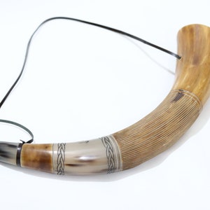 XL size war horn blowing horn Rugged Handmade Blowing Horn / War Horn / Signal Horn / Bugle 15inch XL size
