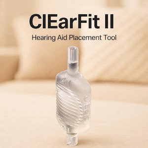 ClEarFit II Hearing Aid Insertion Tool: Universal RIC & BTE Application