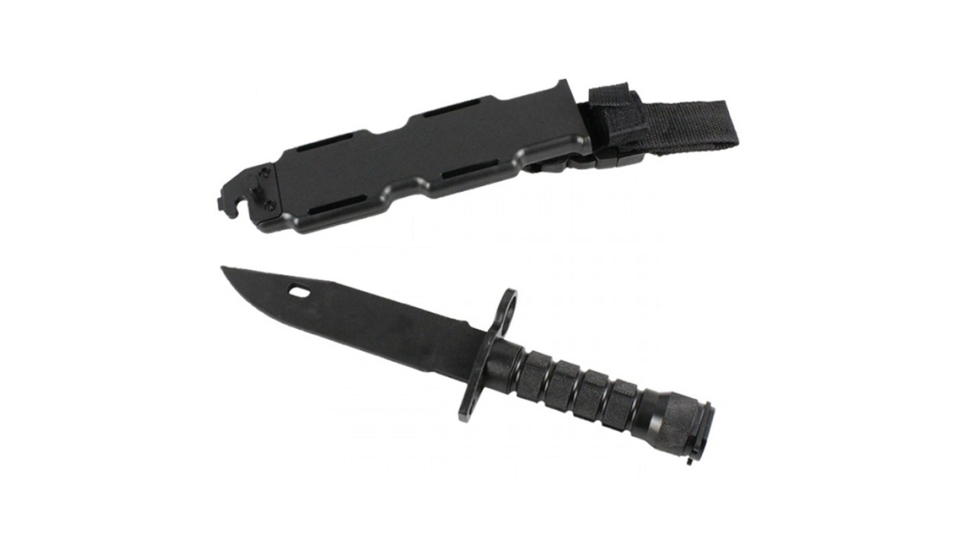 Lancer Tactical M9 Rubber Dummy Knife W/ Sheath CA07_ Stampede