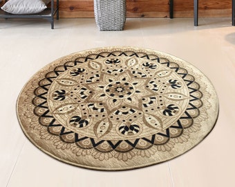 Round Bath Mat Etsy