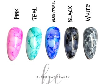 Press on Nails "watercolour" | Glue on Nails | Luxury Nails | Stick on Nails | Fake Nails