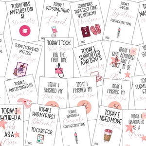 Cartes d'étapes importantes pour les étudiantes-infirmiers