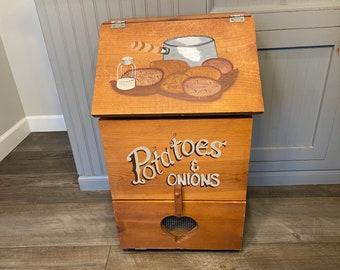Rozi Black Potato And Onion Bin