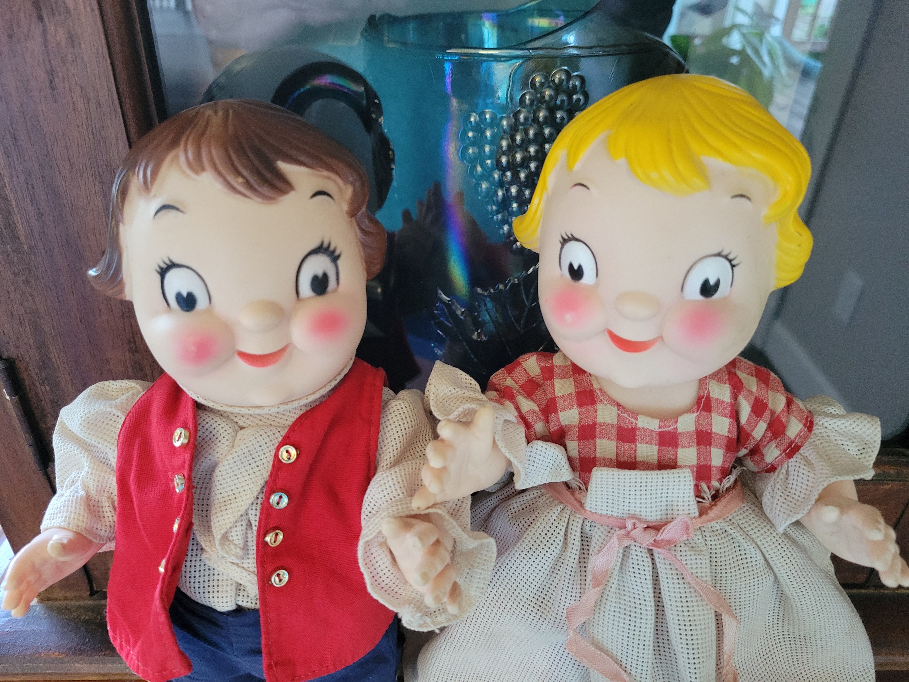 Vintage Campbell's Soup Boy And Girl 1970's Etsy