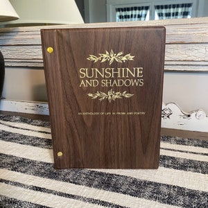 Sunshine and Shadows Book