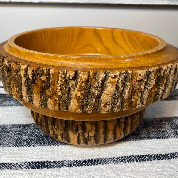 Live Edge Large and Small Nut Bowl
